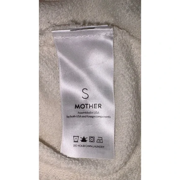 MOTHER The Half and Half Koozie Pullover Ever After Rainbow 3/4 Sleeve - Picture 6 of 7